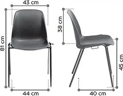 Photo du produit CHAISE CHARLOTTE PASTEL ROSE POUDRE