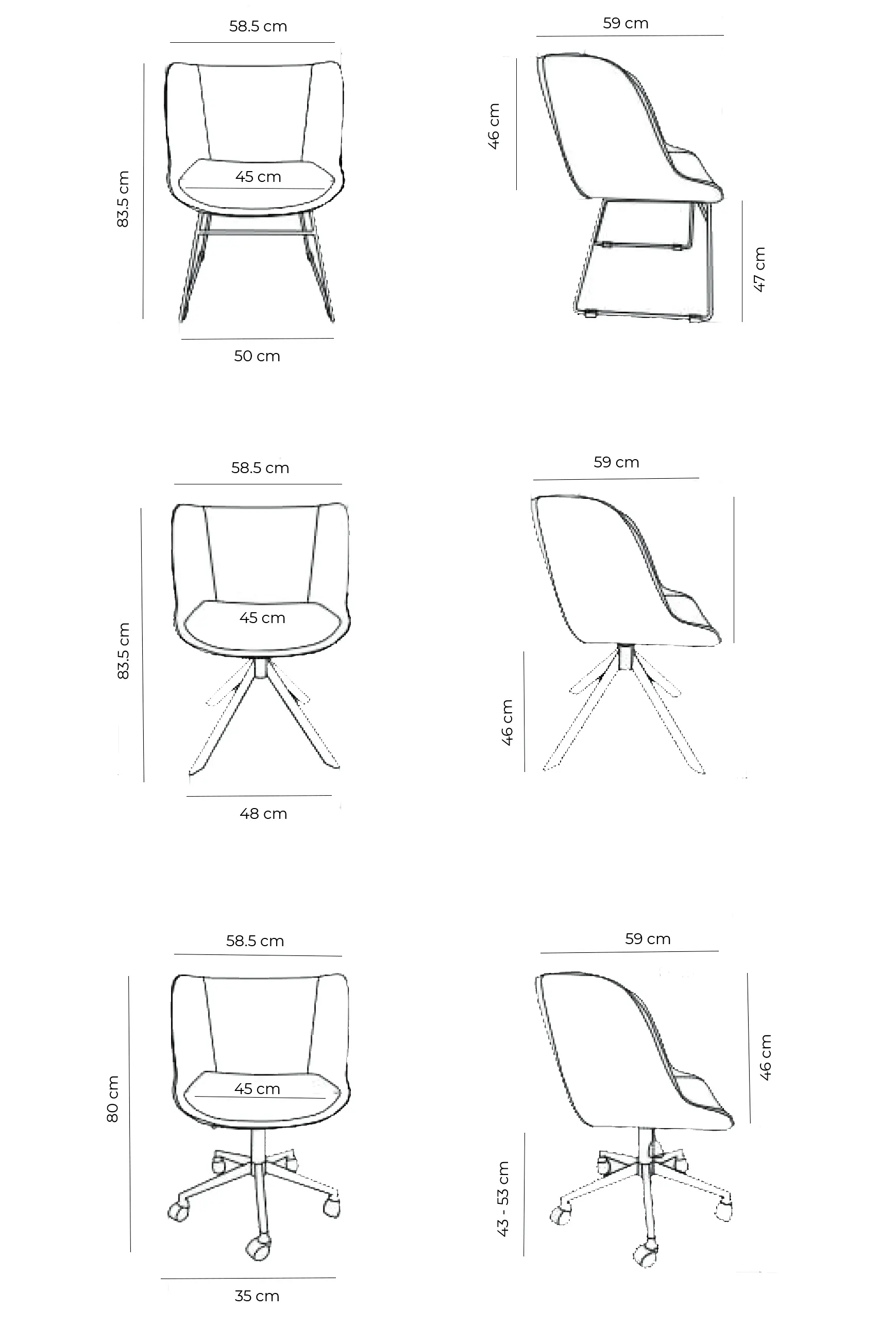 Photo du produit FAUTEUIL EGGY TAUPE PIETEMENT PYRAMIDAL