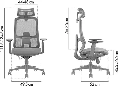 Photo du produit FAUTEUIL PROSEAT NOIR