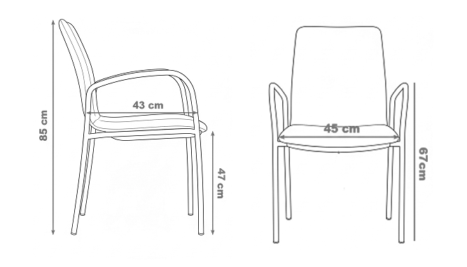 Photo du produit CHAISE ONA PLAZA KUSCH CO 