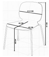 Photo du produit CHAISE SVENBERTIL IKEA BLANCHE
