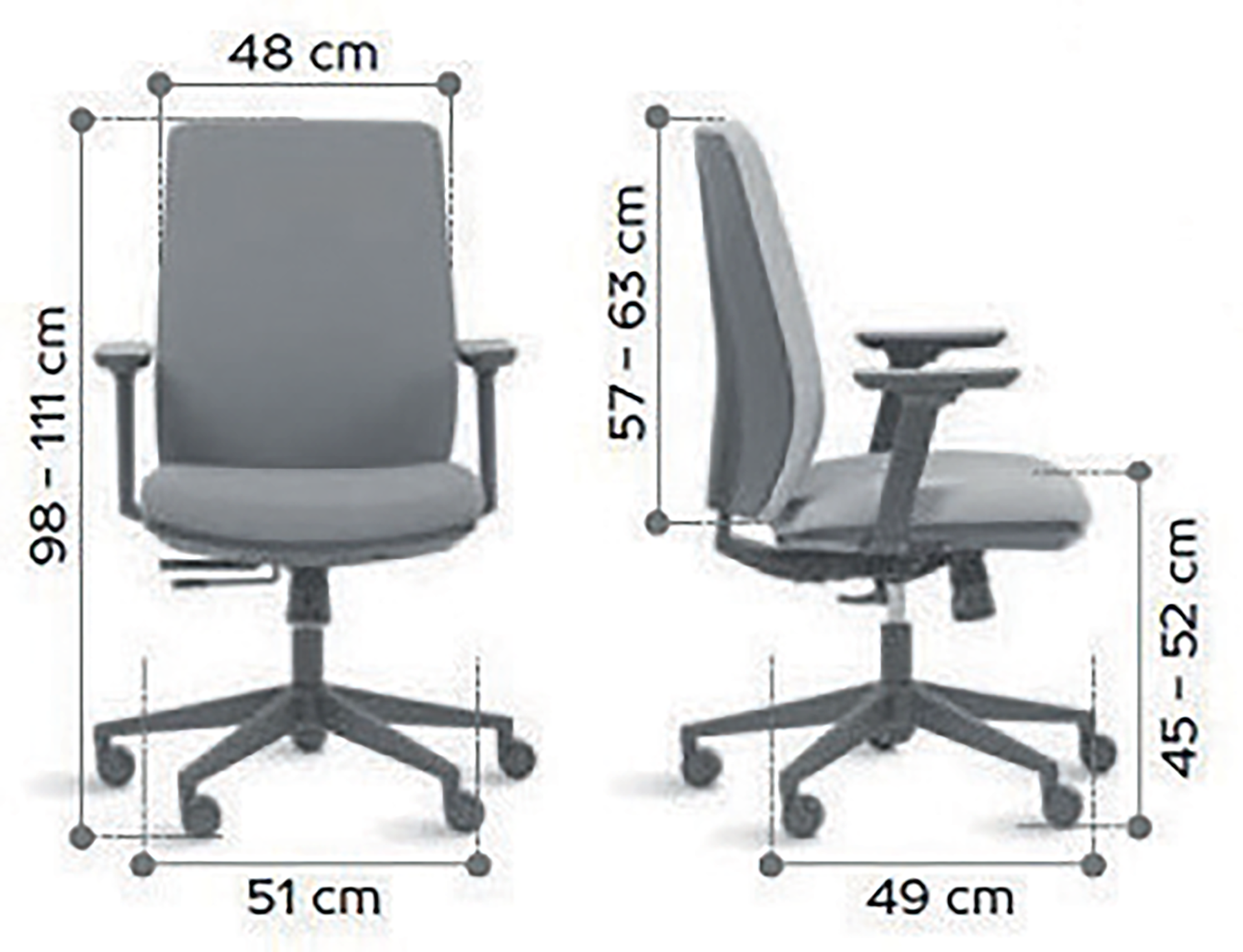 Photo du produit FAUTEUIL ERGONOMIQUE SHERMAN 