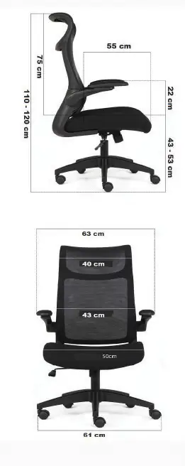 Photo du produit FAUTEUIL OPERATEUR AERO NOIR