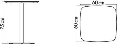 Photo du produit TABLE KAFET BOIS (3 colis)