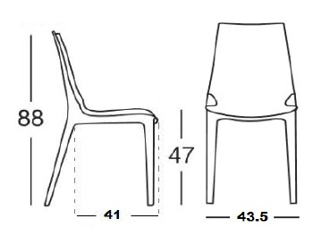 Photo du produit CHAISE VANITY SCAB