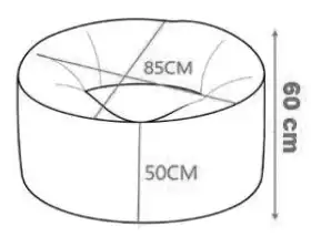 Photo du produit POUF VERANO ROND VERT