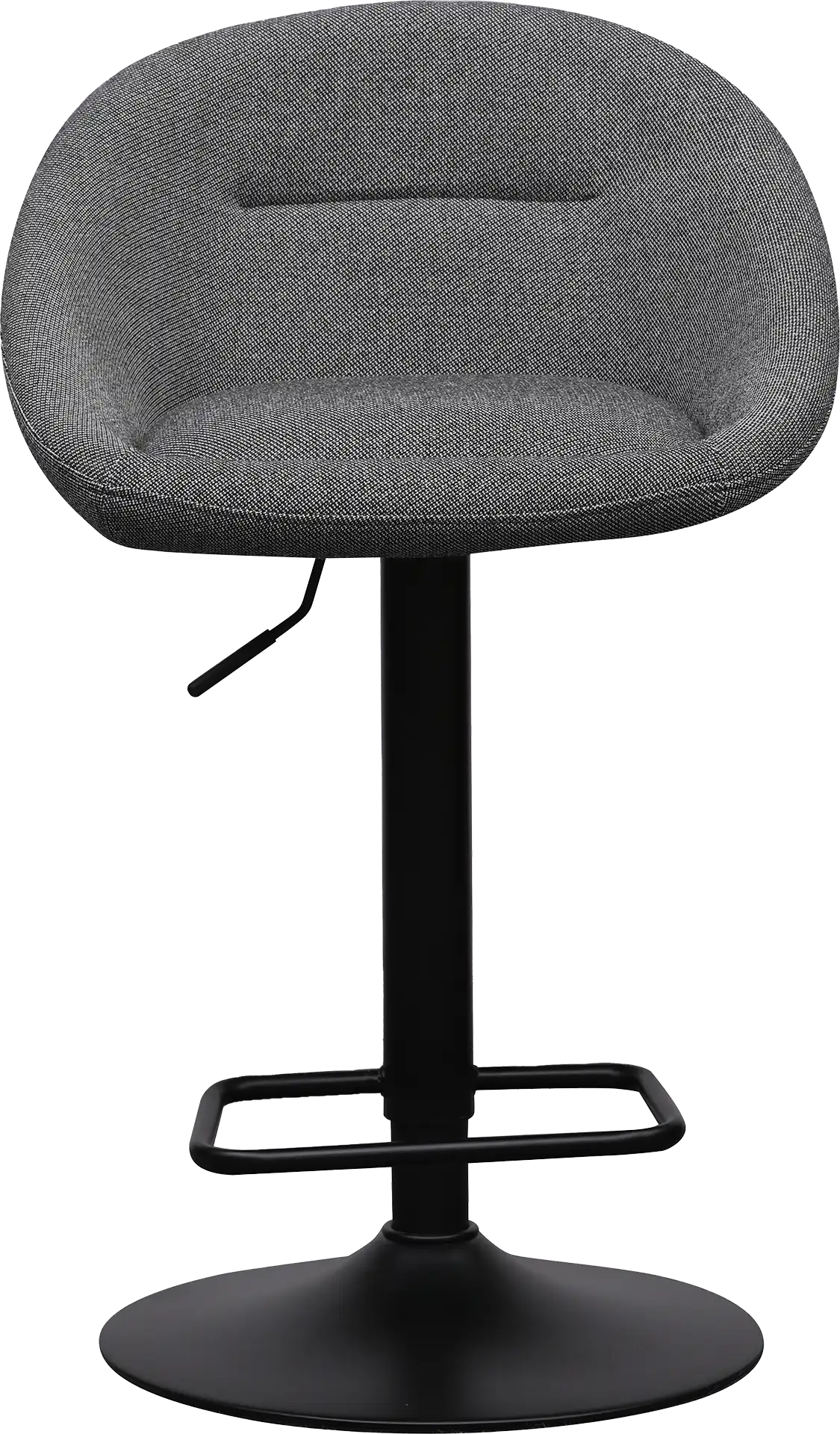 Photo du produit TABOURET AMIO TISSU GRIS PIETEMENT REGLABLE EN HAUTEUR