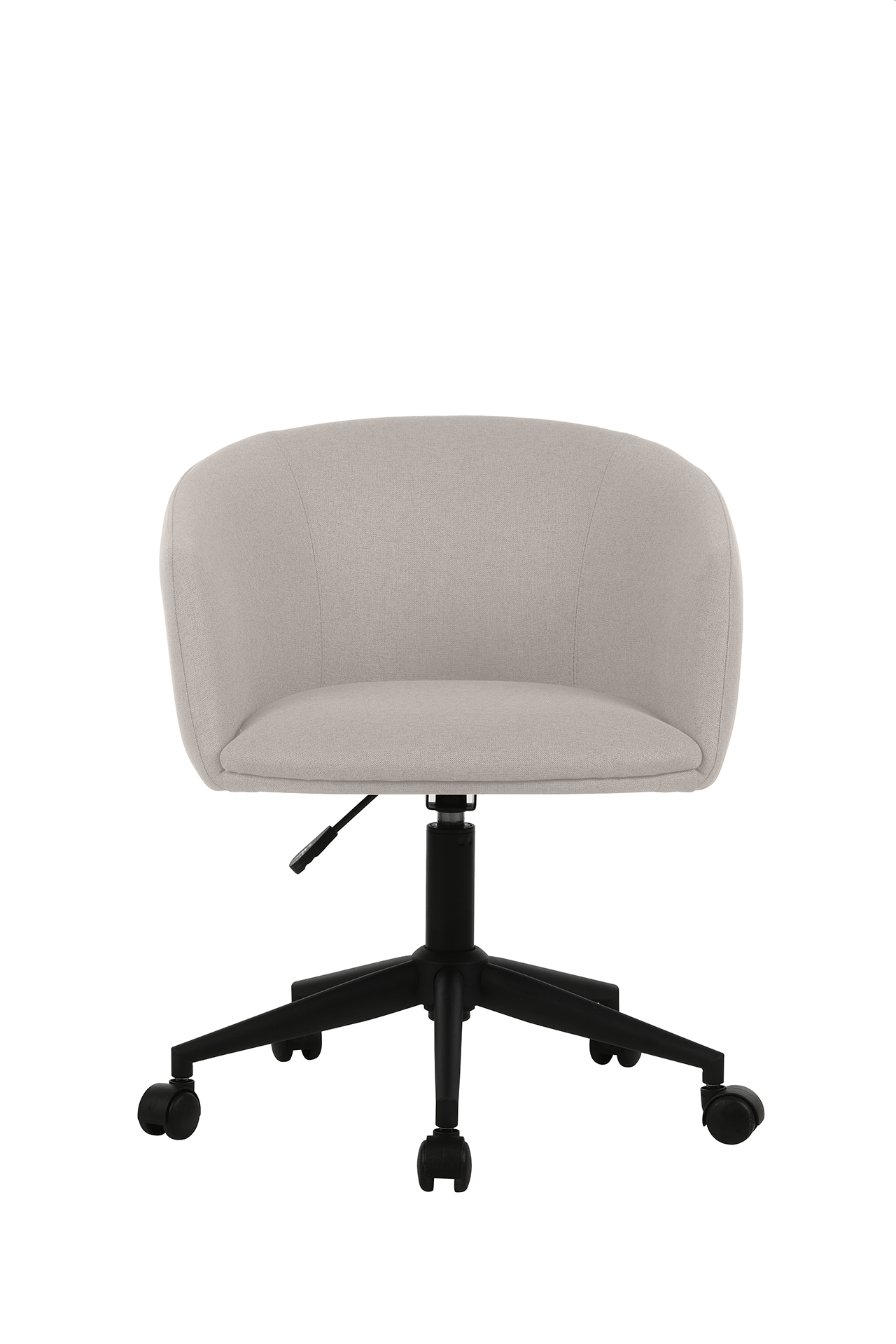 Photo du produit FAUTEUIL TISSU NON FEU ARCO BEIGE LIN PIED ROULETTES