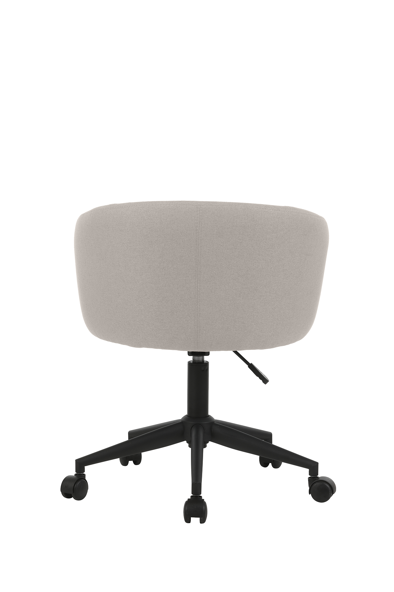 Photo du produit FAUTEUIL TISSU NON FEU ARCO BEIGE LIN PIED ROULETTES