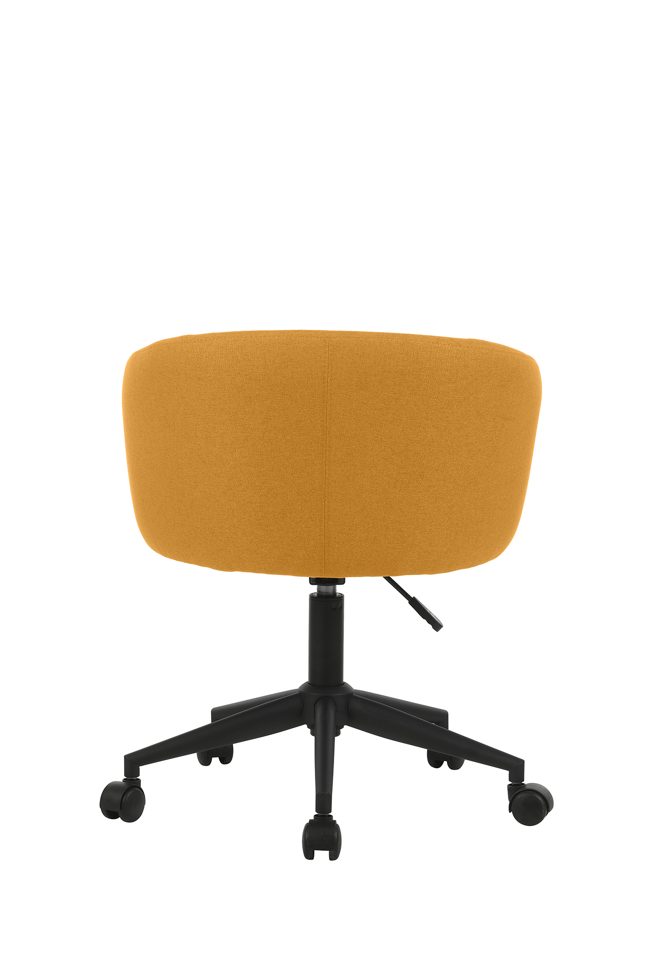 Photo du produit FAUTEUIL TISSU NON FEU ARCO JAUNE SAFRAN PIED ROULETTES