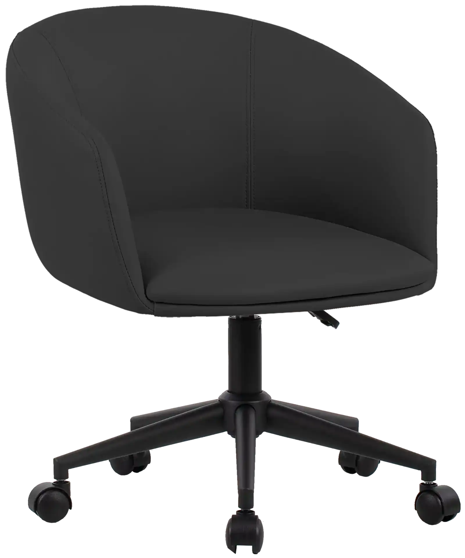 Photo du produit FAUTEUIL ARCO CHIC NOIR PIEDS ROULETTES