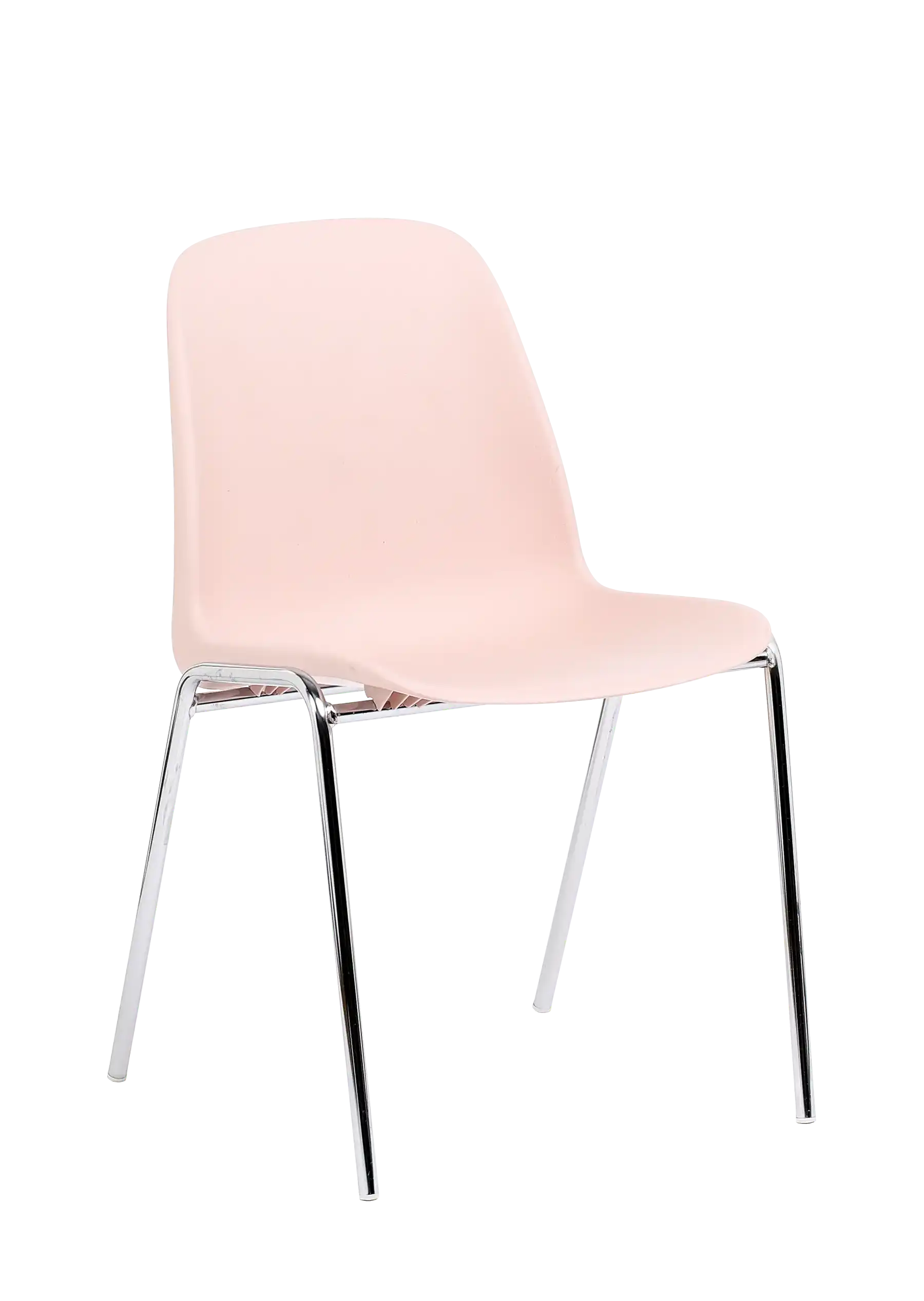 Photo du produit CHAISE CHARLOTTE PASTEL ROSE POUDRE