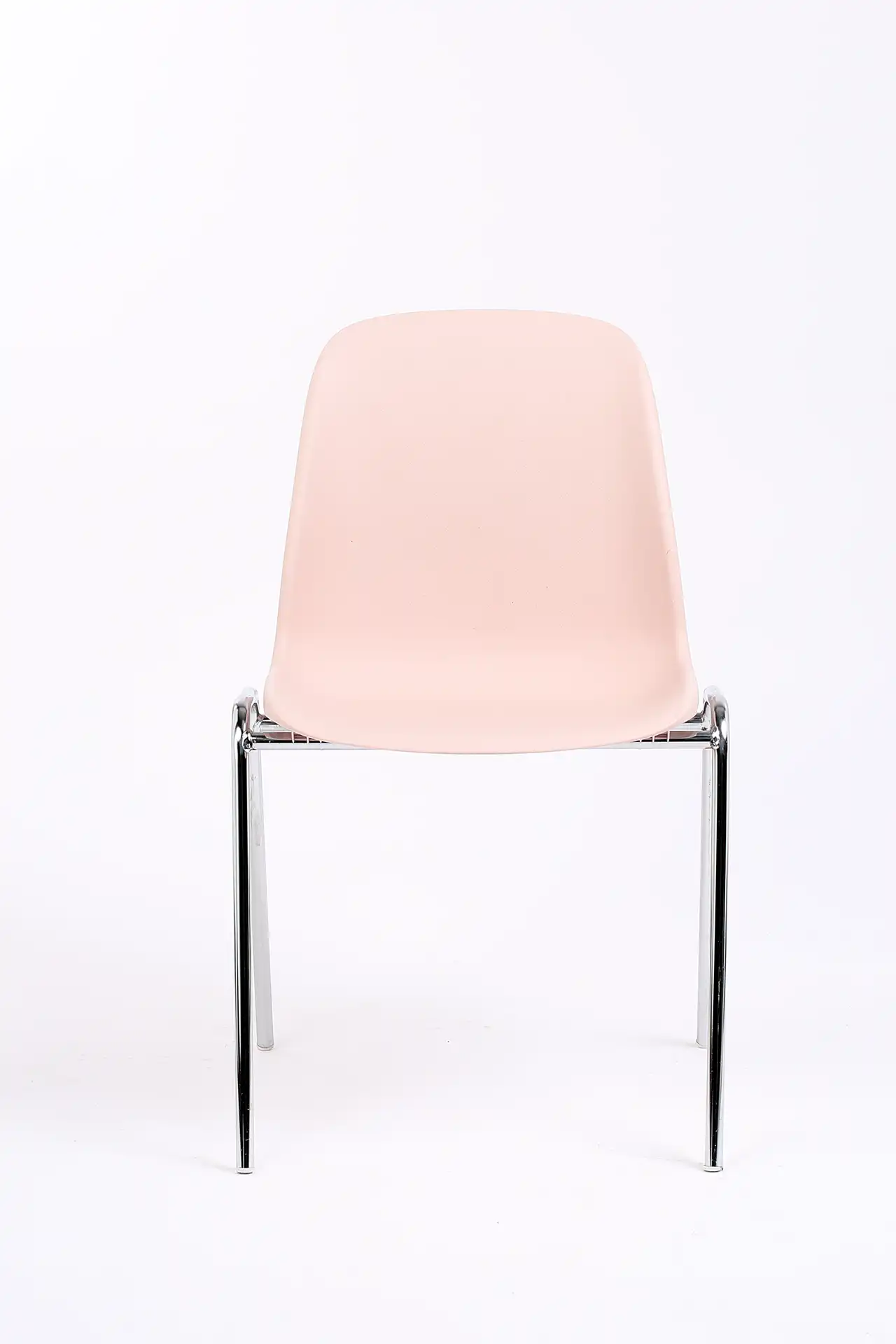 Photo du produit CHAISE CHARLOTTE PASTEL ROSE POUDRE