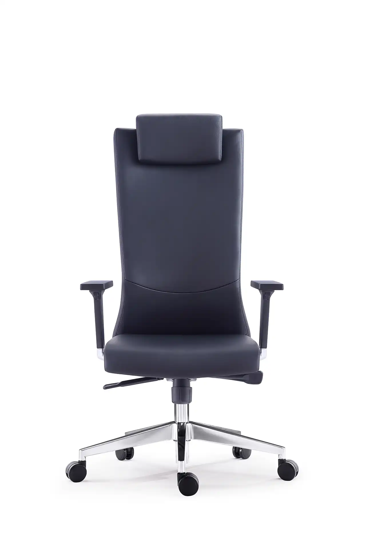 Photo du produit FAUTEUIL DIRECTION - MANAGER CUIR CHEVERNY NOIR/BLACK