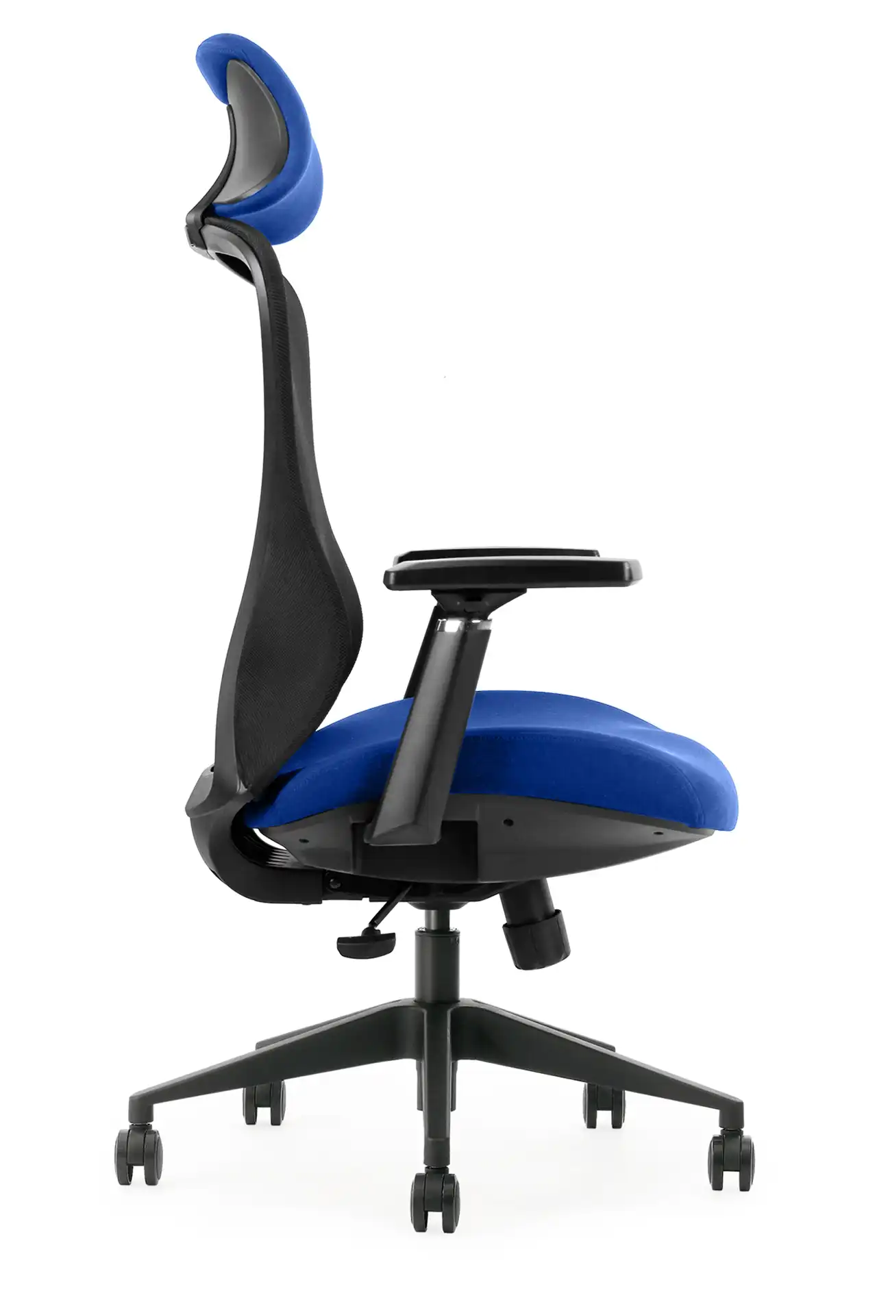 Photo du produit FAUTEUIL DESIGNER BLEU/NOIR