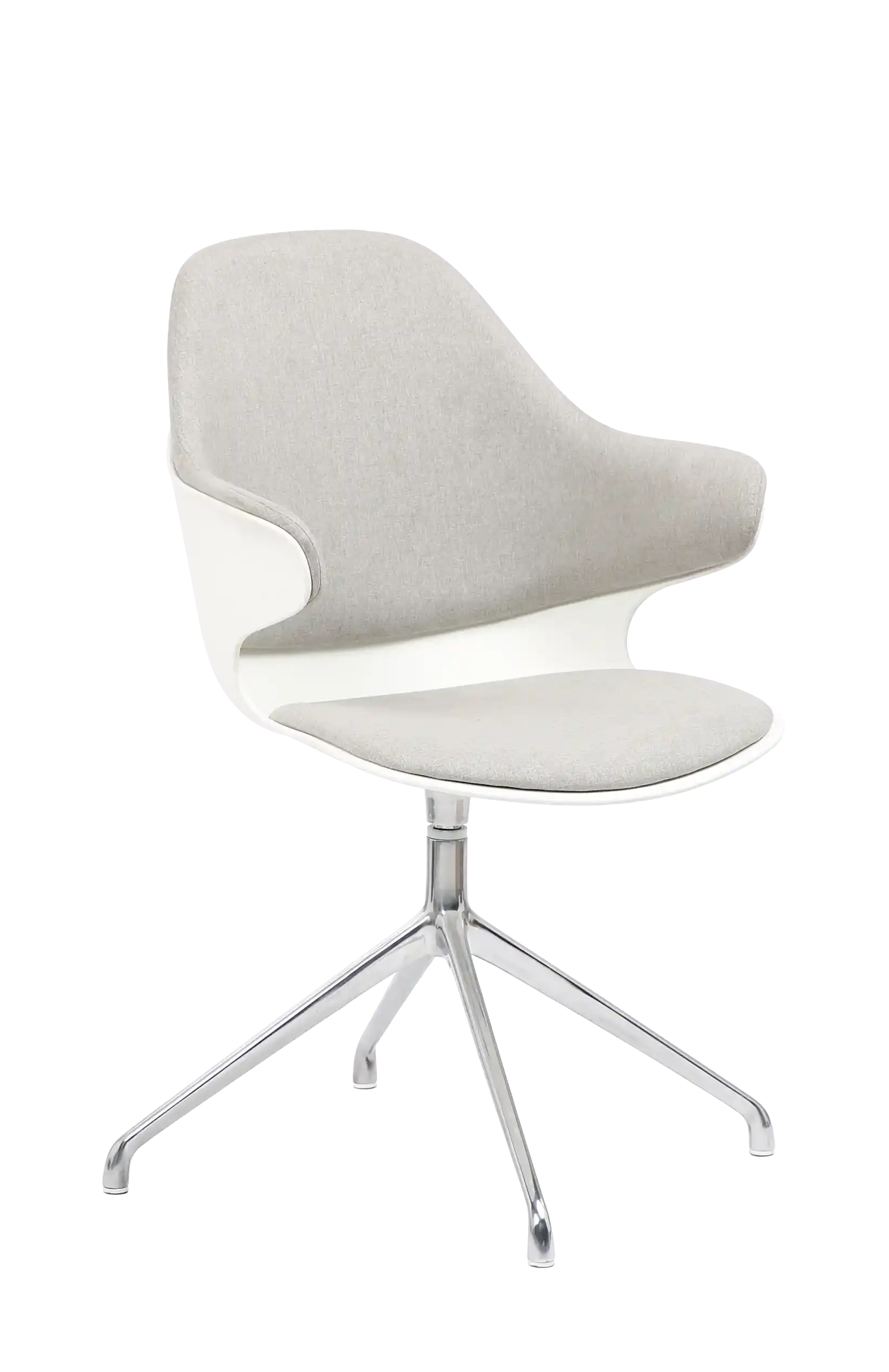 Photo du produit CHAISE KHONG GRIS/BLANC (vendue par 2)