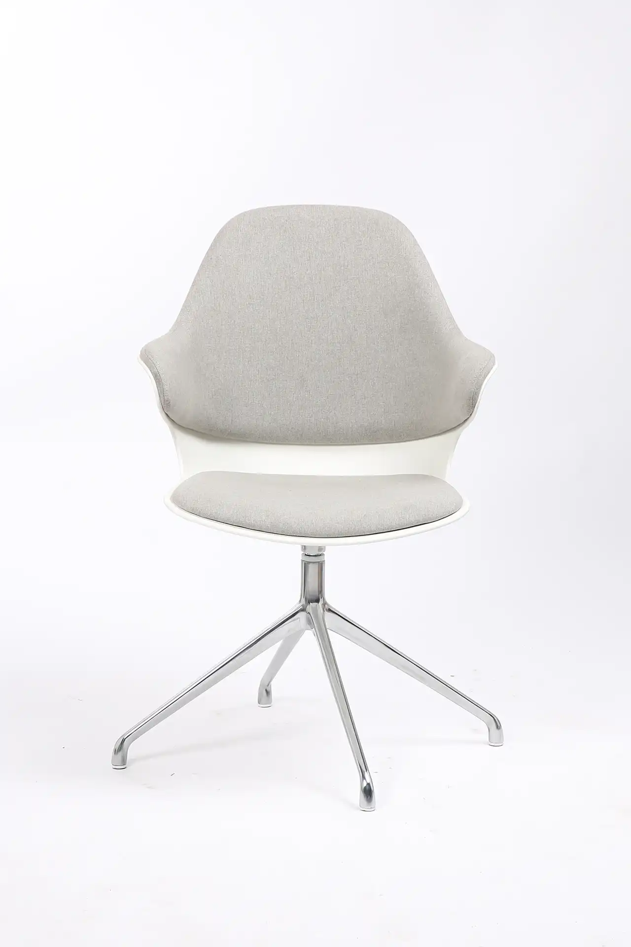 Photo du produit CHAISE KHONG GRIS/BLANC (vendue par 2)