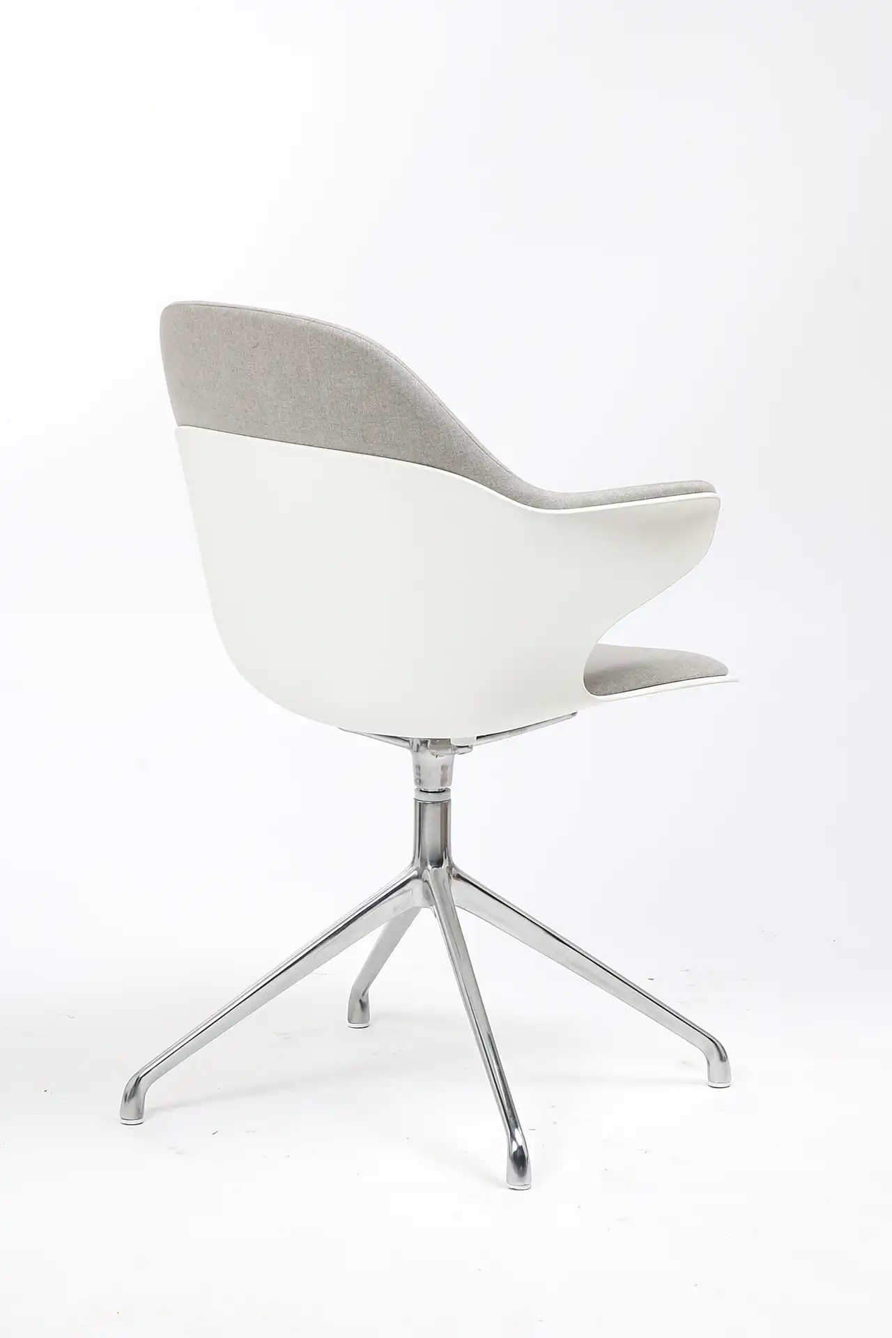 Photo du produit CHAISE KHONG GRIS/BLANC (vendue par 2)