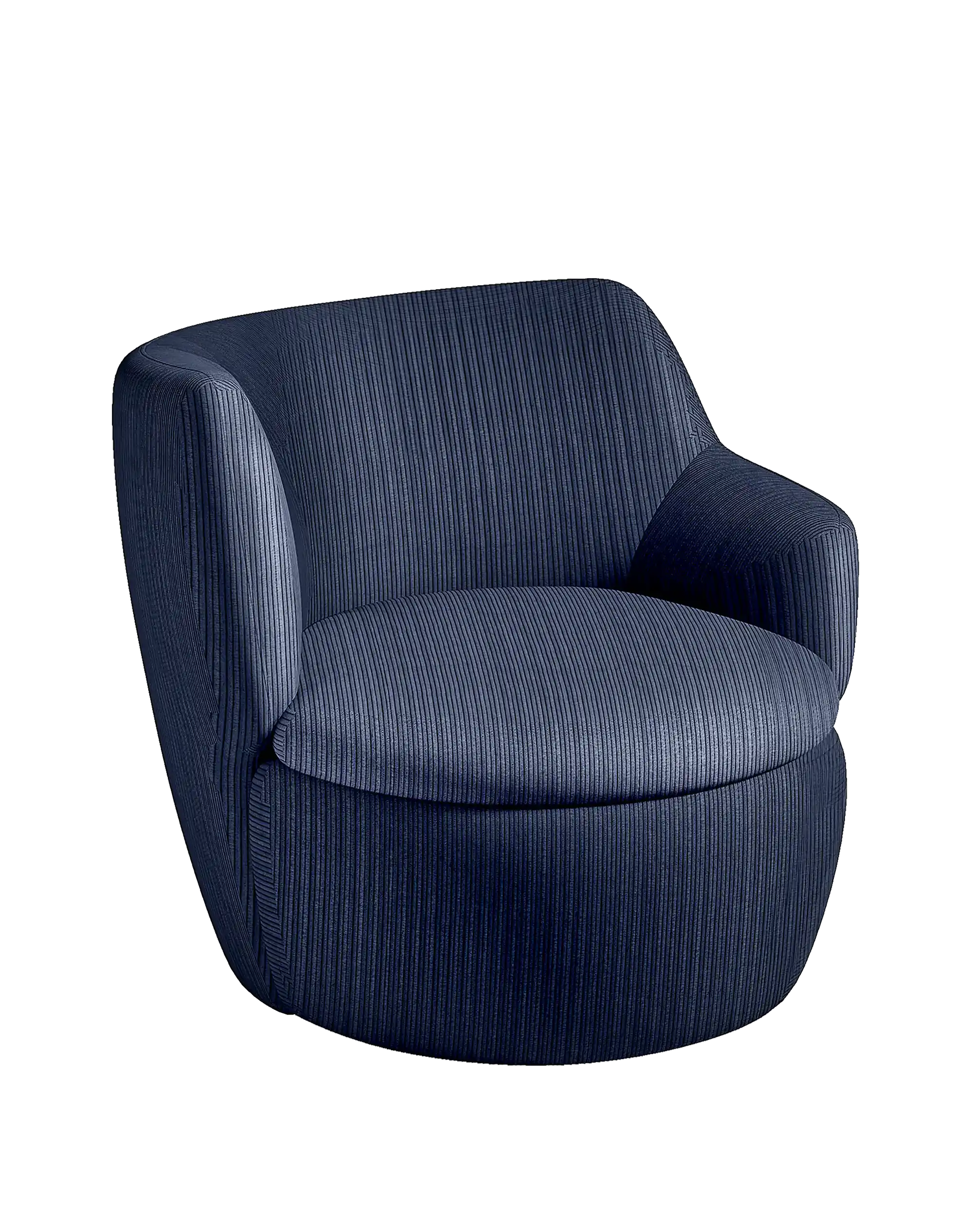 Photo du produit FAUTEUIL KURLY BLEU MARINE