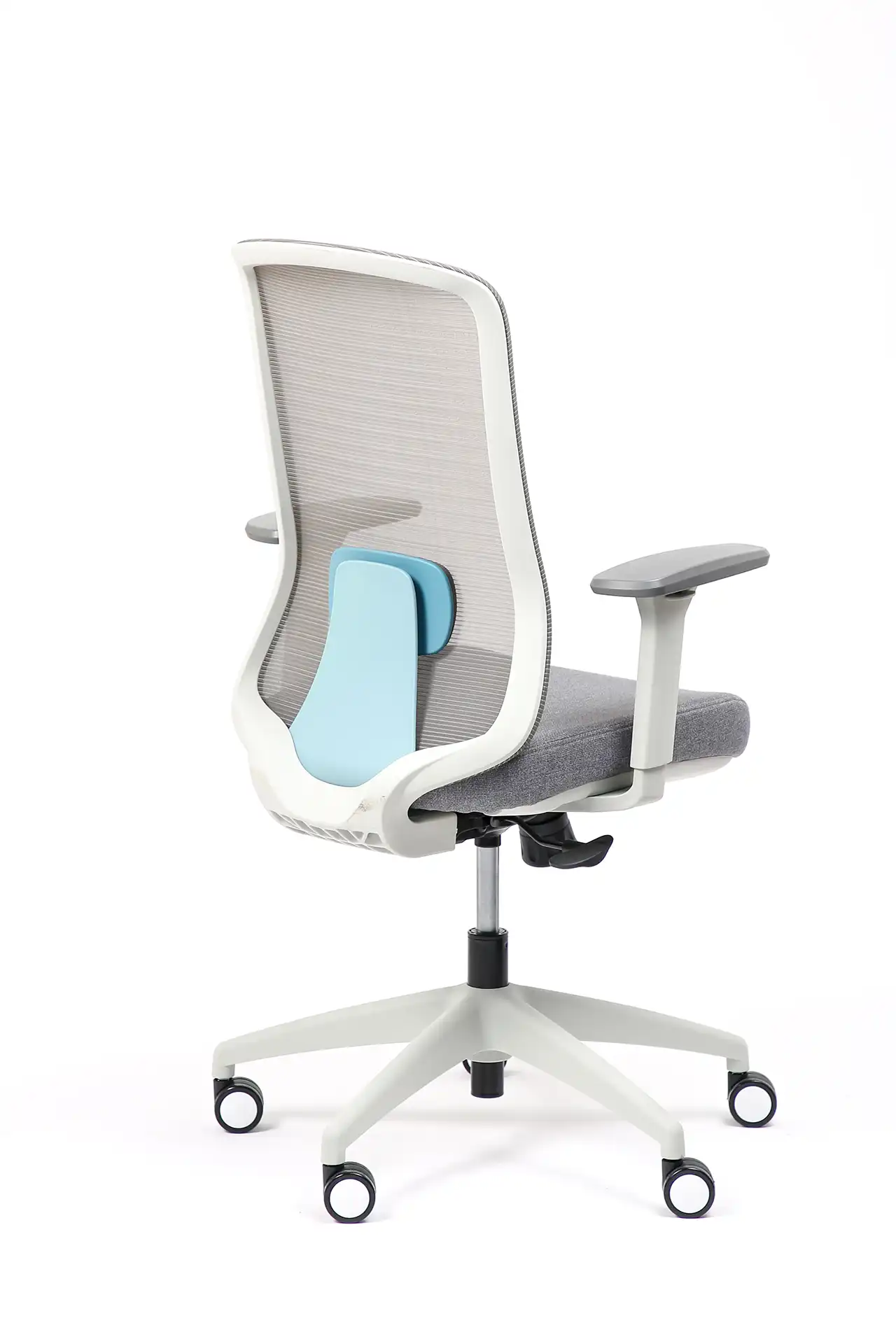 Photo du produit FAUTEUIL ERGONOMIQUE LANDO GRIS-BLEU