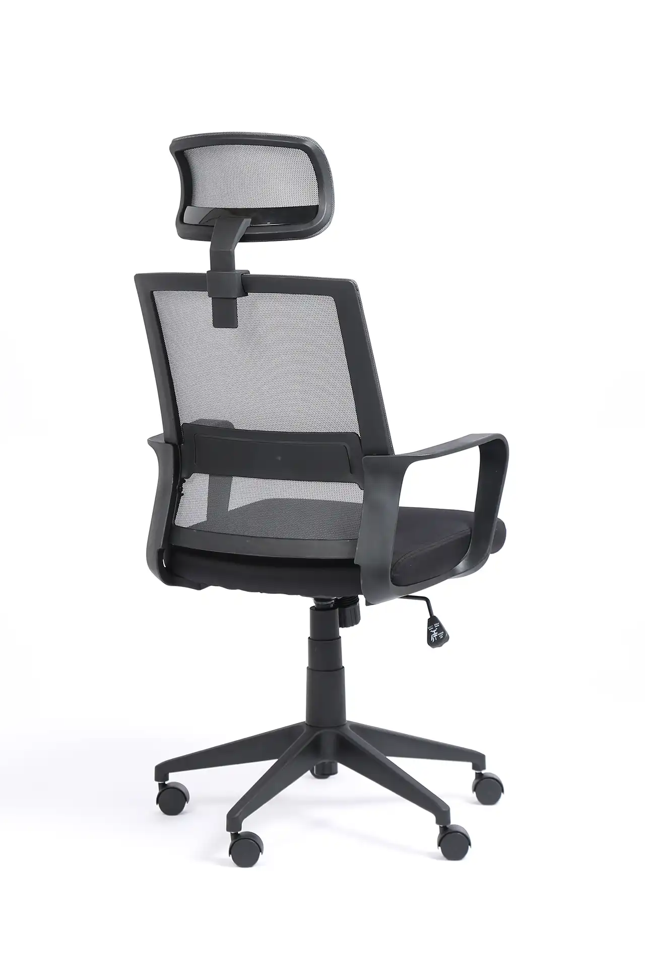 Photo du produit FAUTEUIL LIBERTY NOIR/GRIS AVEC APPUI TETE