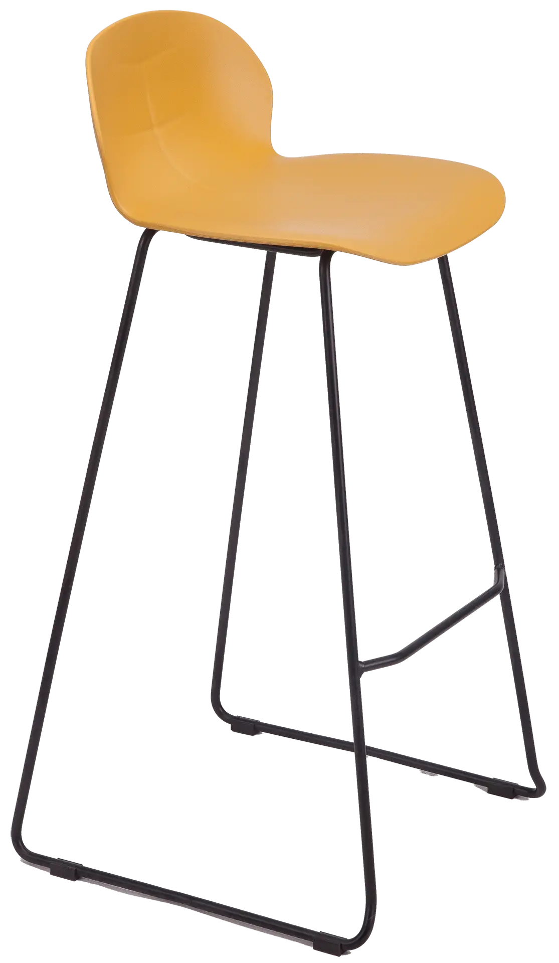 TABOURET LOOPS MOUTARDE PIETEMENT FENETRE