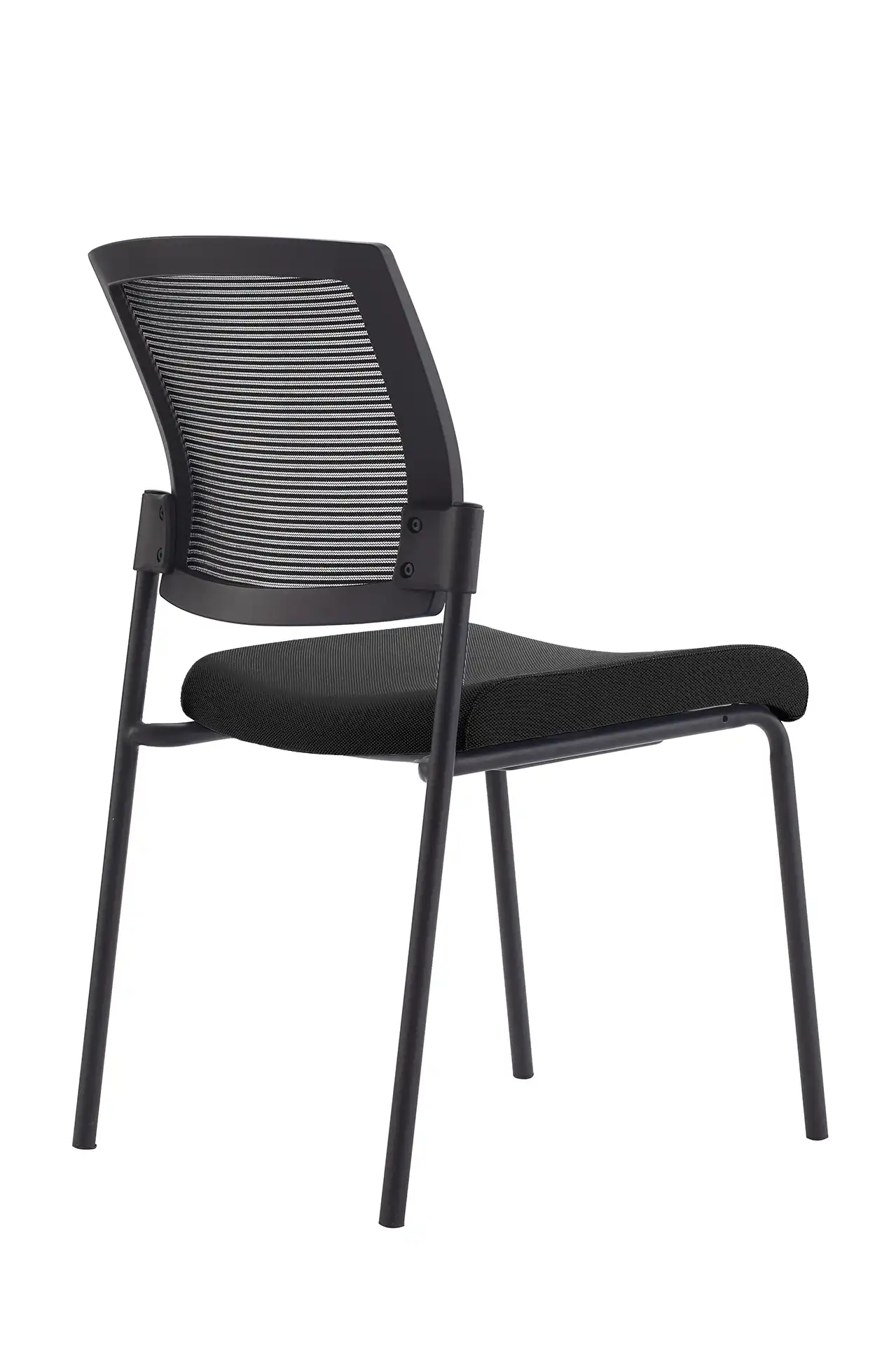 Photo du produit CHAISE SYNERGY NOIRE ASSISE TISSU DOSSIER MESH SANS ACCOUDOIRS
