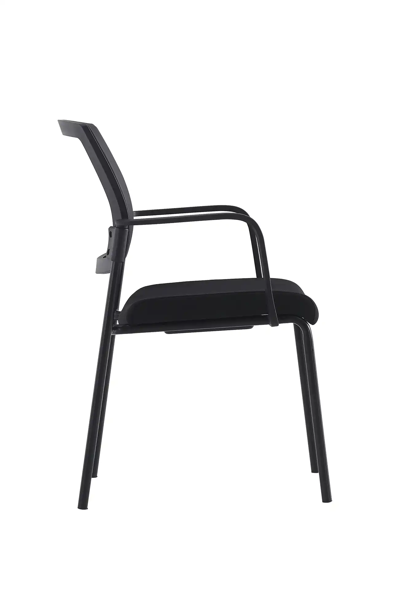 Photo du produit CHAISE SYNERGY NOIRE ASSISE TISSU DOSSIER TISSU SANS ACCOUDOIRS