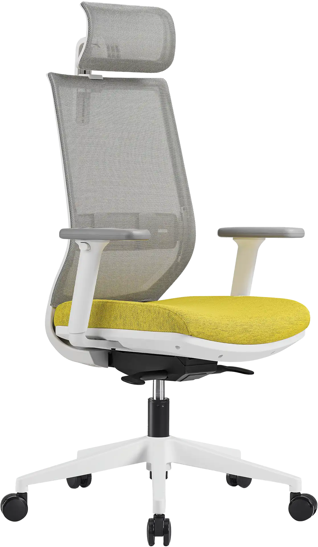 Photo du produit FAUTEUIL TECSY 2D BEIGE ASSISE JAUNE