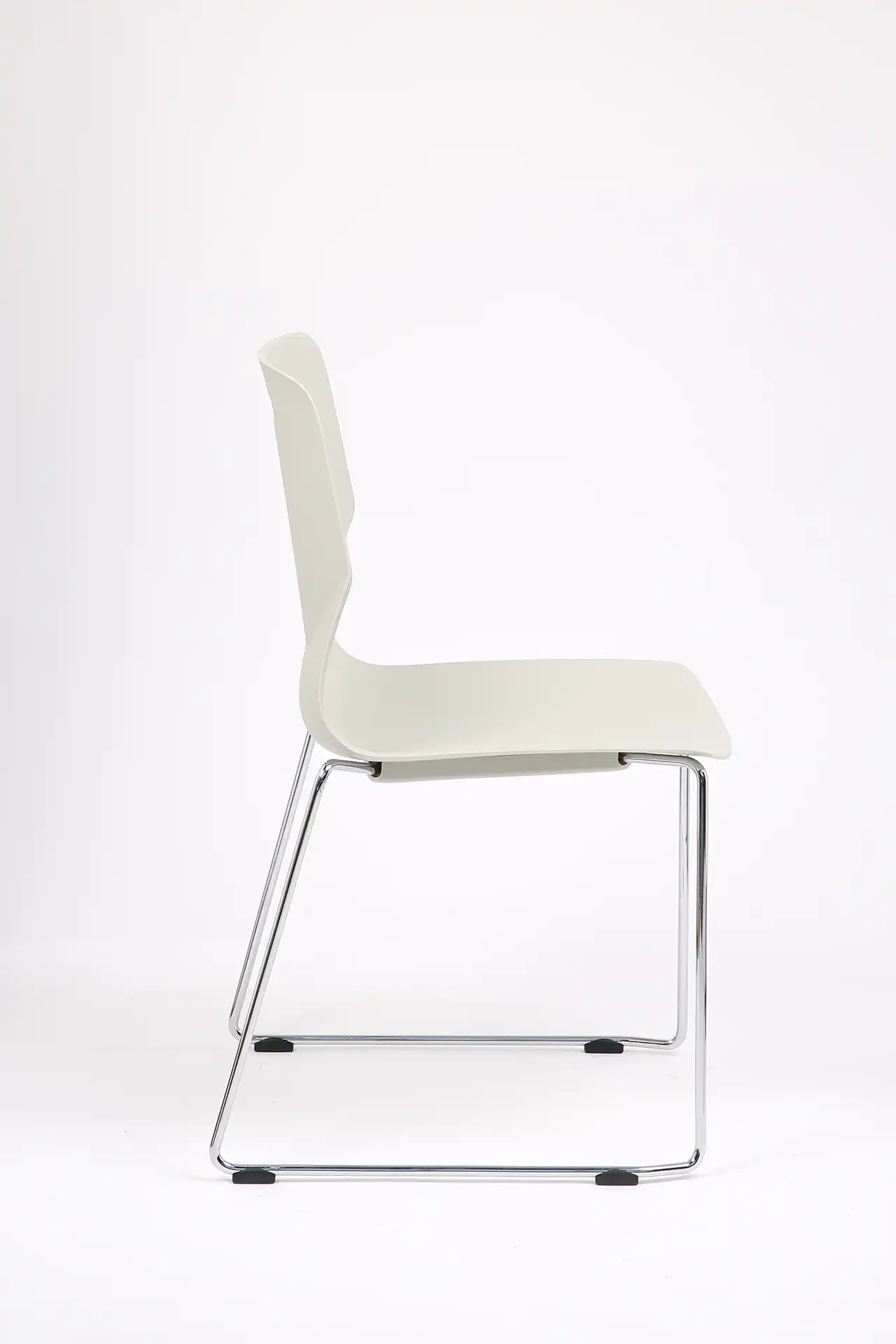 Photo du produit CHAISE TECSEAT BLANCHE PIED FENETRE CHROME