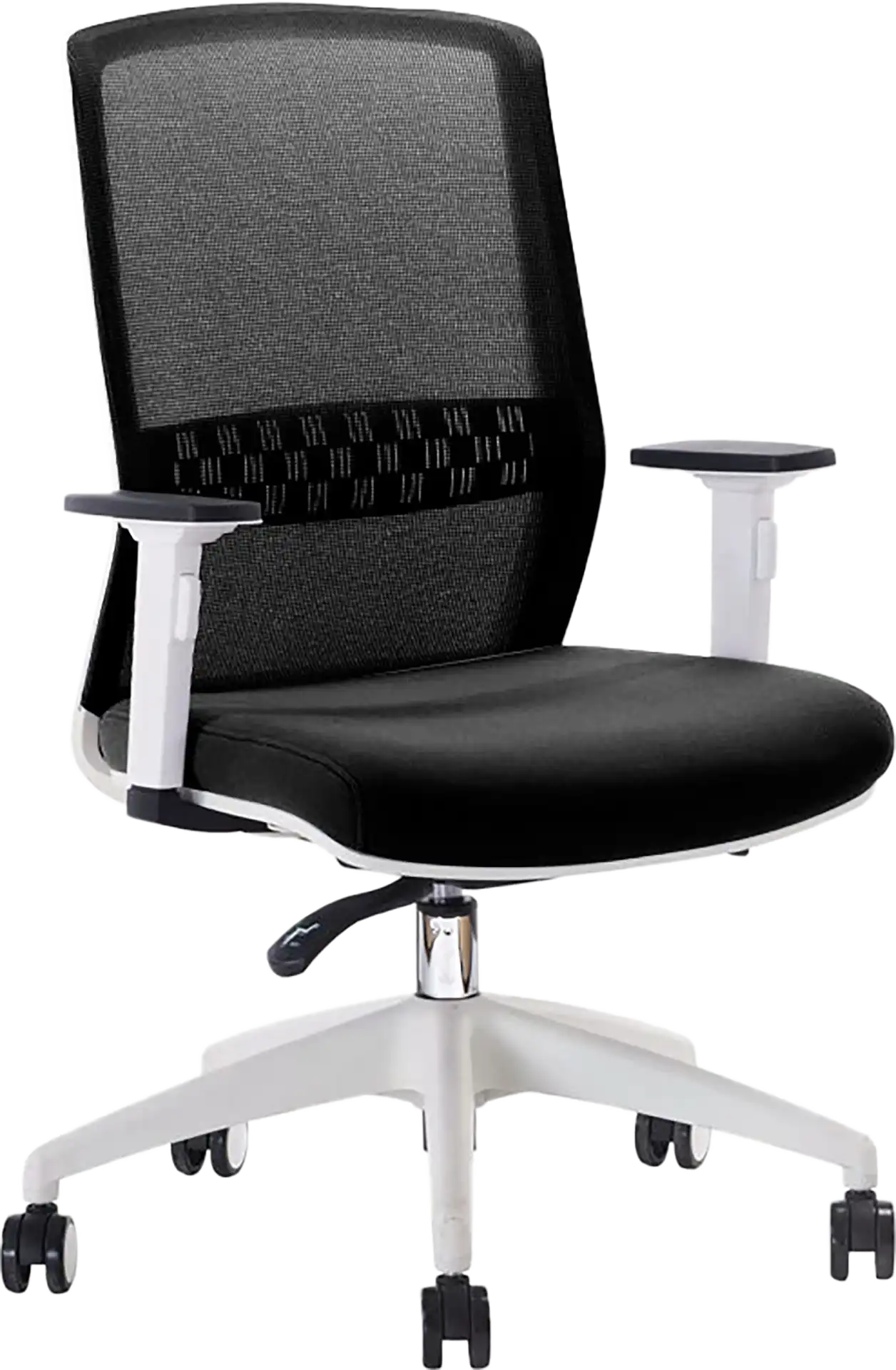 Photo du produit FAUTEUIL SCOTT SYNCHRONE NOIR/NOIR STRUCTURE BLANCHE